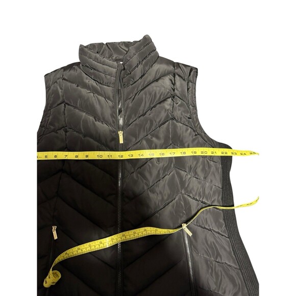 Calvin Klein Puffer Vest Womens SizeXL Black Full Zip - Picture 11 of 14